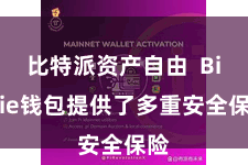 比特派资产自由 Bitpie钱包提供了多重安全保险