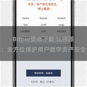 Bitpie安卓下载 比特派：全方位保护用户数字资产安全