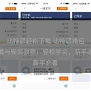 比特派轻松下载 比特派钱包下载与安装教程：轻松学会，新手必看