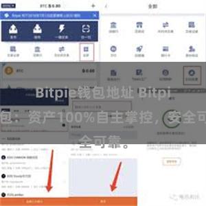 Bitpie钱包地址 Bitpie钱包：资产100%自主掌控，安全可靠。