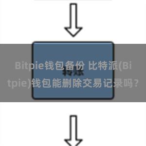 Bitpie钱包备份 比特派(Bitpie)钱包能删除交易记录吗？